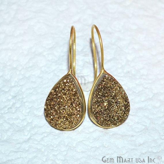 Pear Shape 19x15mm Gold...