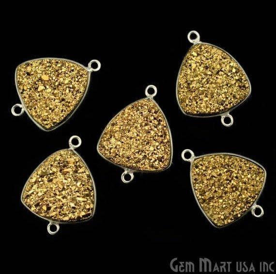 Titanium Druzy Connector