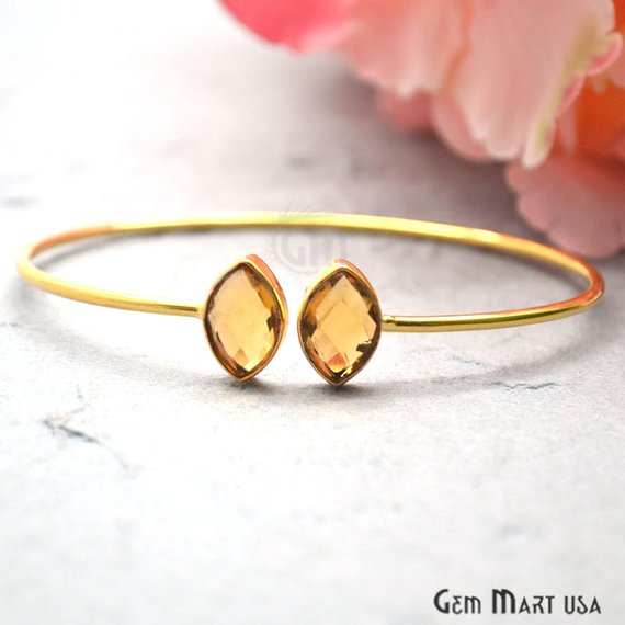 Gold Plated 12x8mm Marquise...