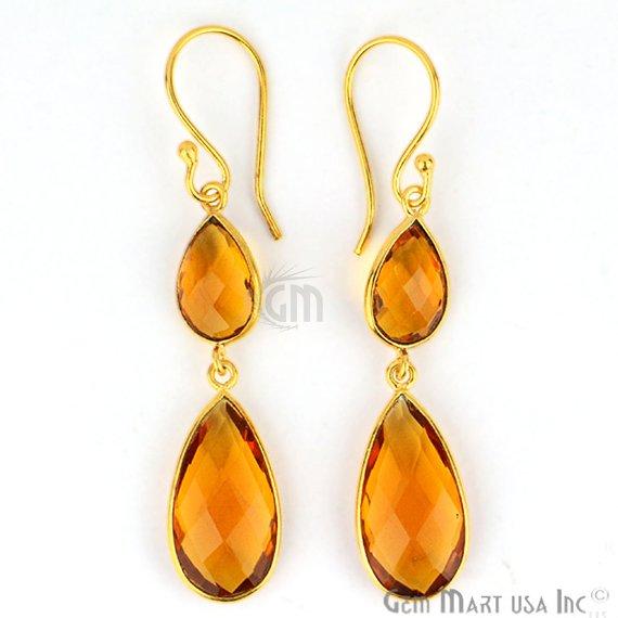 Pear Shape 10x56mm Gold...
