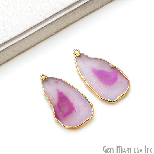 diy-earrings, agate earring, agate jewelry, geode