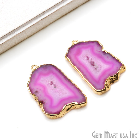 diy-earrings, agate earring, agate jewelry, geode