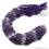 Amethyst Rondelle Beads, 13 Inch Gemstone Strands, Drilled Strung Nugget Beads, Faceted Round, 3mm