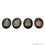 Reiki Symbol Engraved Gemstones, 39x28mm Oval Healing Gemstones, Set Of 4 Reiki Palm Stones