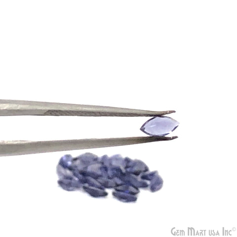 Iolite Marquise Gemstone, 6x3mm, 5 Carats, 100% Natural Faceted Loose Gems, Wholesale Gemstones