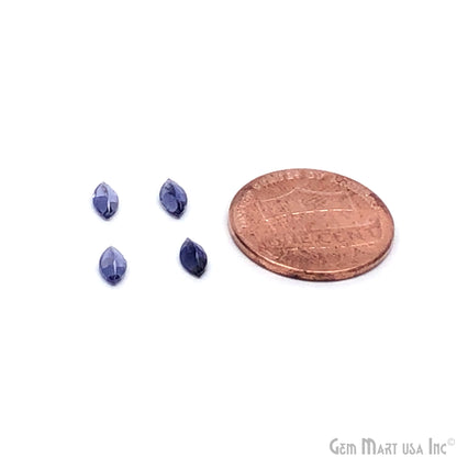 Iolite Marquise Gemstone, 6x3mm, 5 Carats, 100% Natural Faceted Loose Gems, Wholesale Gemstones