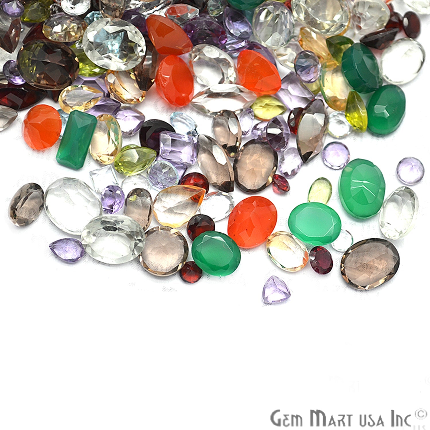 Wholesale Mix Shape AAA Grade Loose Gemstones (Pick Your Carat) - GemMartUSA