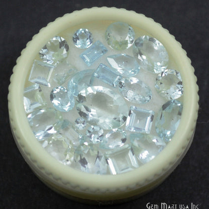 Aquamarine Mix Shape A+ Grade Wholesale Loose Gemstones (Pick Carat) - GemMartUSA