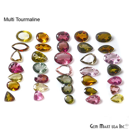 5 Carat Multi Tourmaline Mix Shape Wholesale Loose Gemstones - GemMartUSA