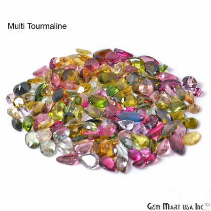 Multi Tourmaline Mix Shape Wholesale Loose Gemstones (Pick Your Carat) - GemMartUSA