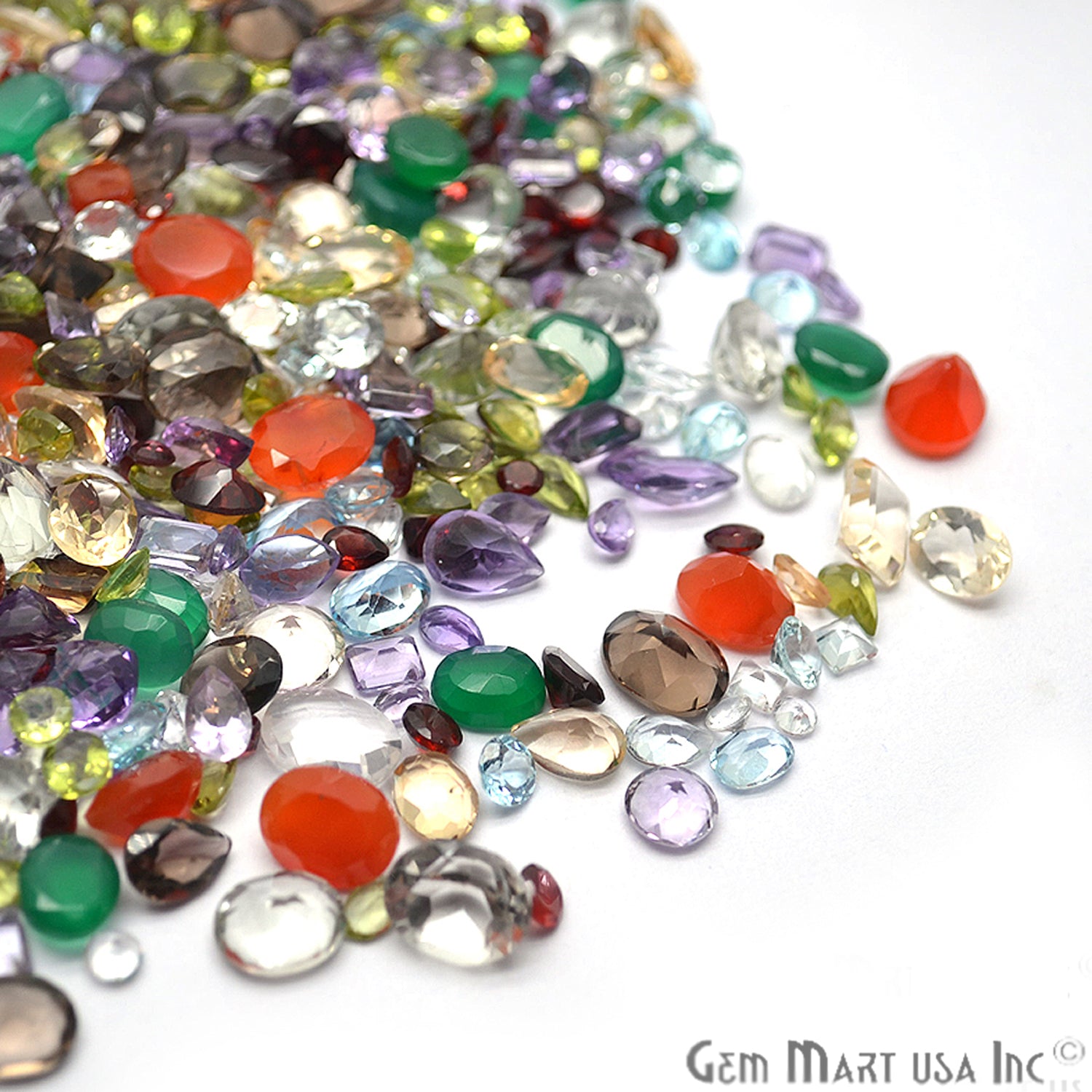 Wholesale Mix Shape AAA Grade Loose Gemstones (Pick Your Carat) - GemMartUSA
