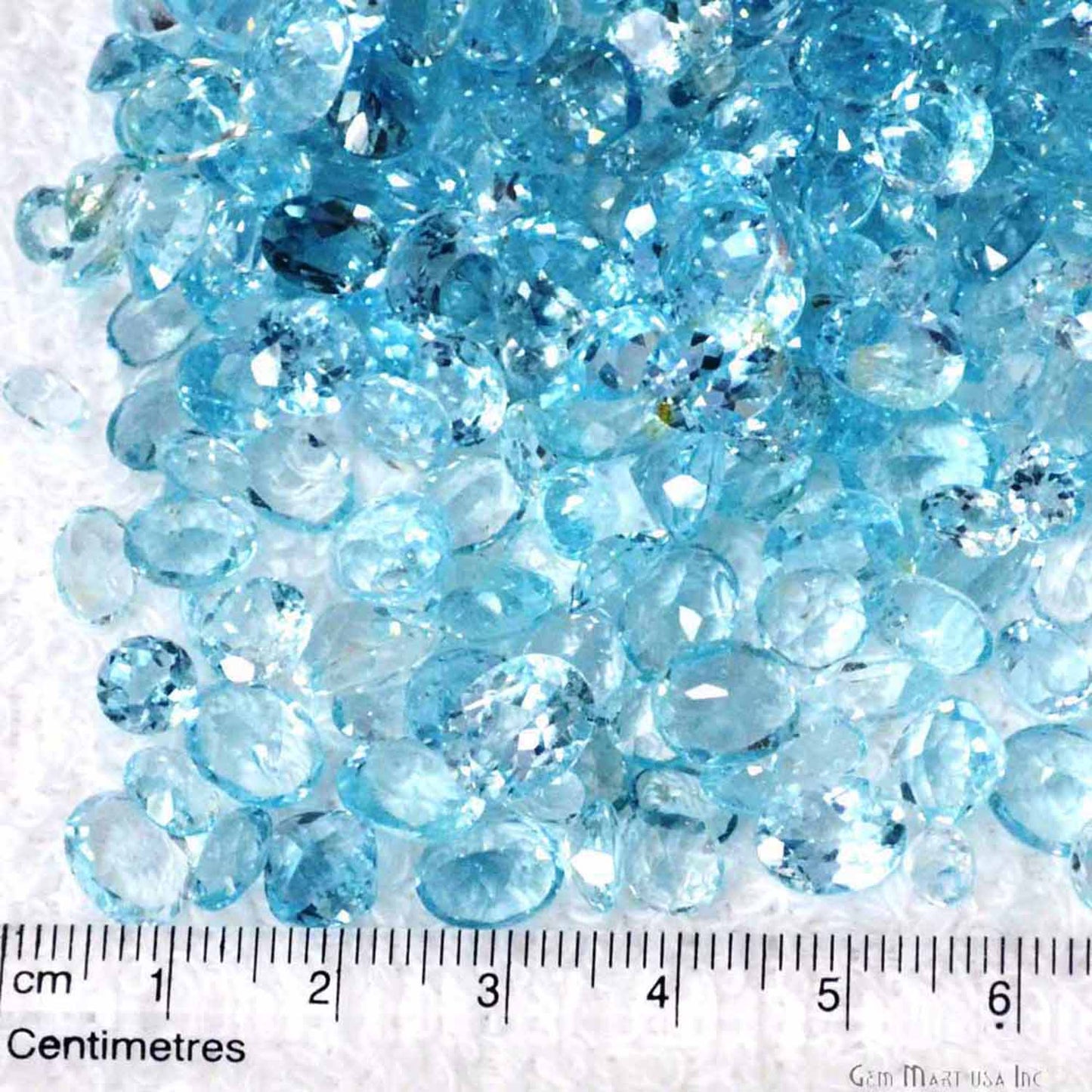 Blue Topaz Mix Shape Wholesale Loose Gemstones (Pick Your Carat) - GemMartUSA