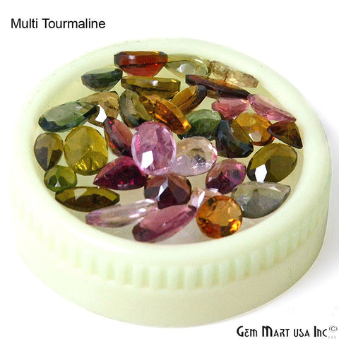 5 Carat Multi Tourmaline Mix Shape Wholesale Loose Gemstones - GemMartUSA