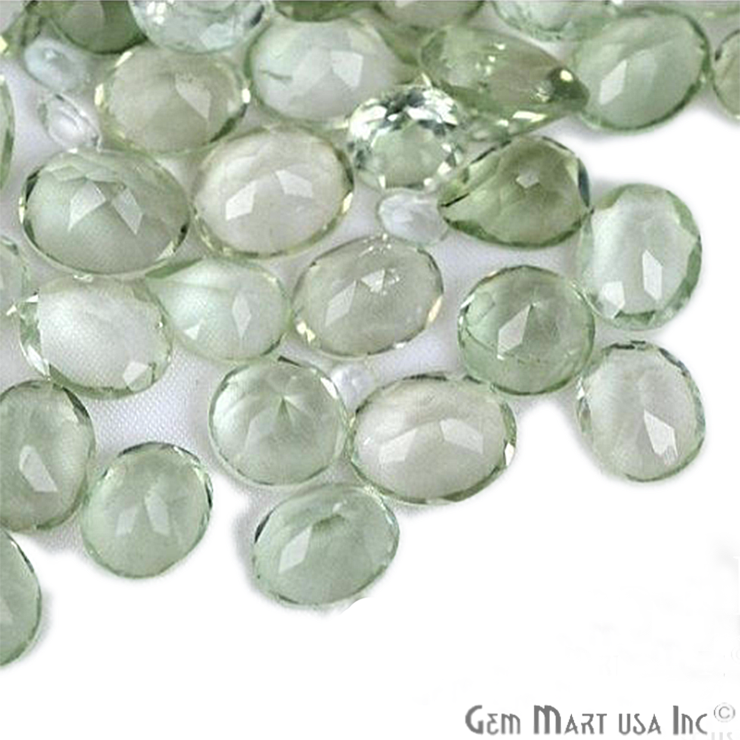 Green Amethyst Mix Shape Wholesale Loose Gemstones (Pick Your Carat) - GemMartUSA