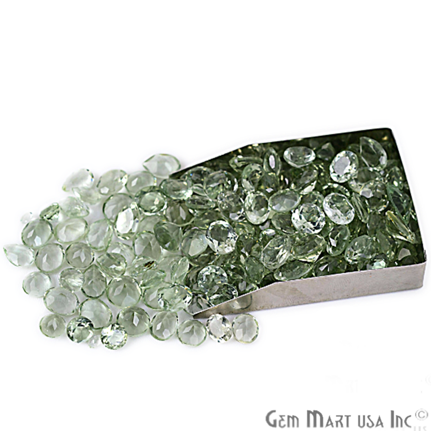 Green Amethyst Mix Shape Wholesale Loose Gemstones (Pick Your Carat) - GemMartUSA