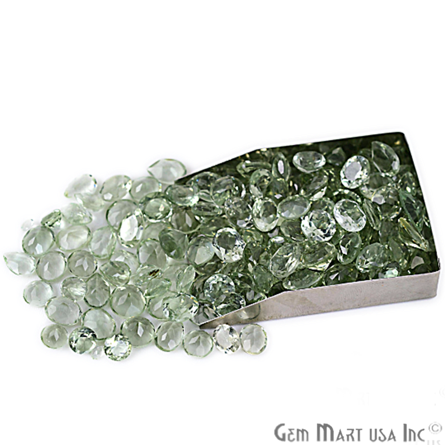 Green Amethyst Mix Shape Wholesale Loose Gemstones (Pick Your Carat) - GemMartUSA