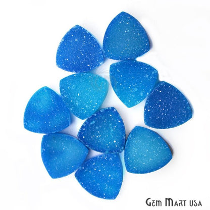 Color Druzy Cabochon 10mm Trillion Druzy (Pick Your Color) - GemMartUSA