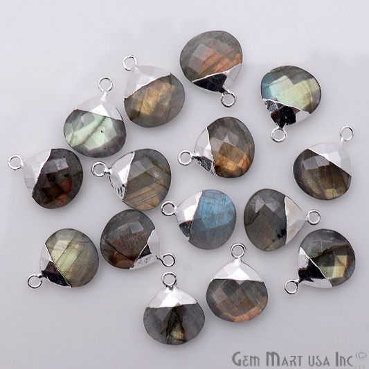 gemstone connector beads, gemstone connector pendant