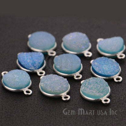 druzy connector beads, druzy connector