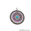 Disc Necklace, Disc Earrings, Zircon, Zircon Pendant, Zircon Earrings, Circle Pendant Necklace - GemMartUSA
