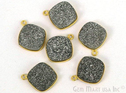 druzy connector beads, druzy connector