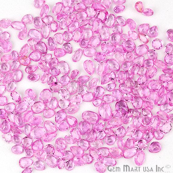 5cts Pink Sapphire A+ Grade Wholesale Mix Shape Loose Gemstones - GemMartUSA