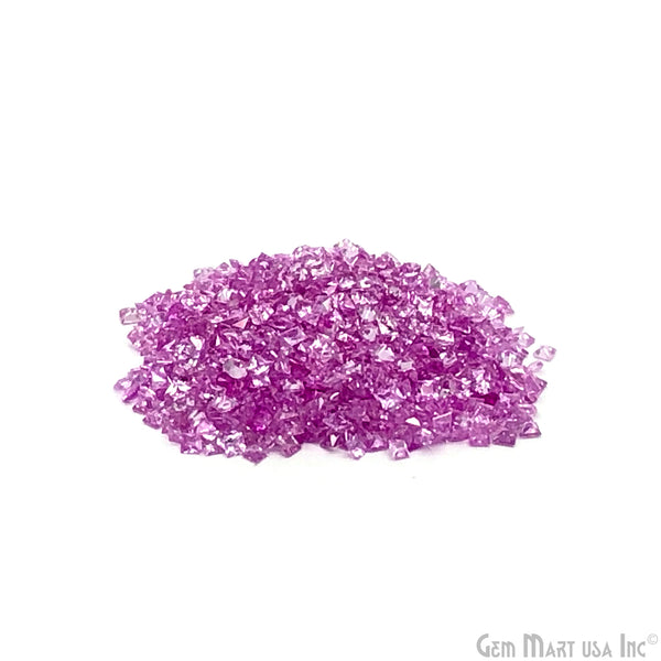 Pink Sapphire Square Gemstone,...
