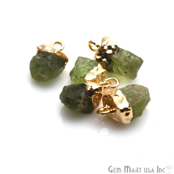 Rough Peridot Organic 16x9mm...