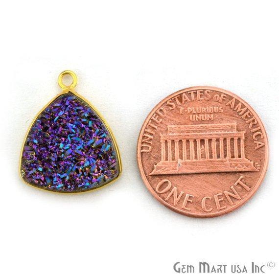 Titanium Druzy Connector