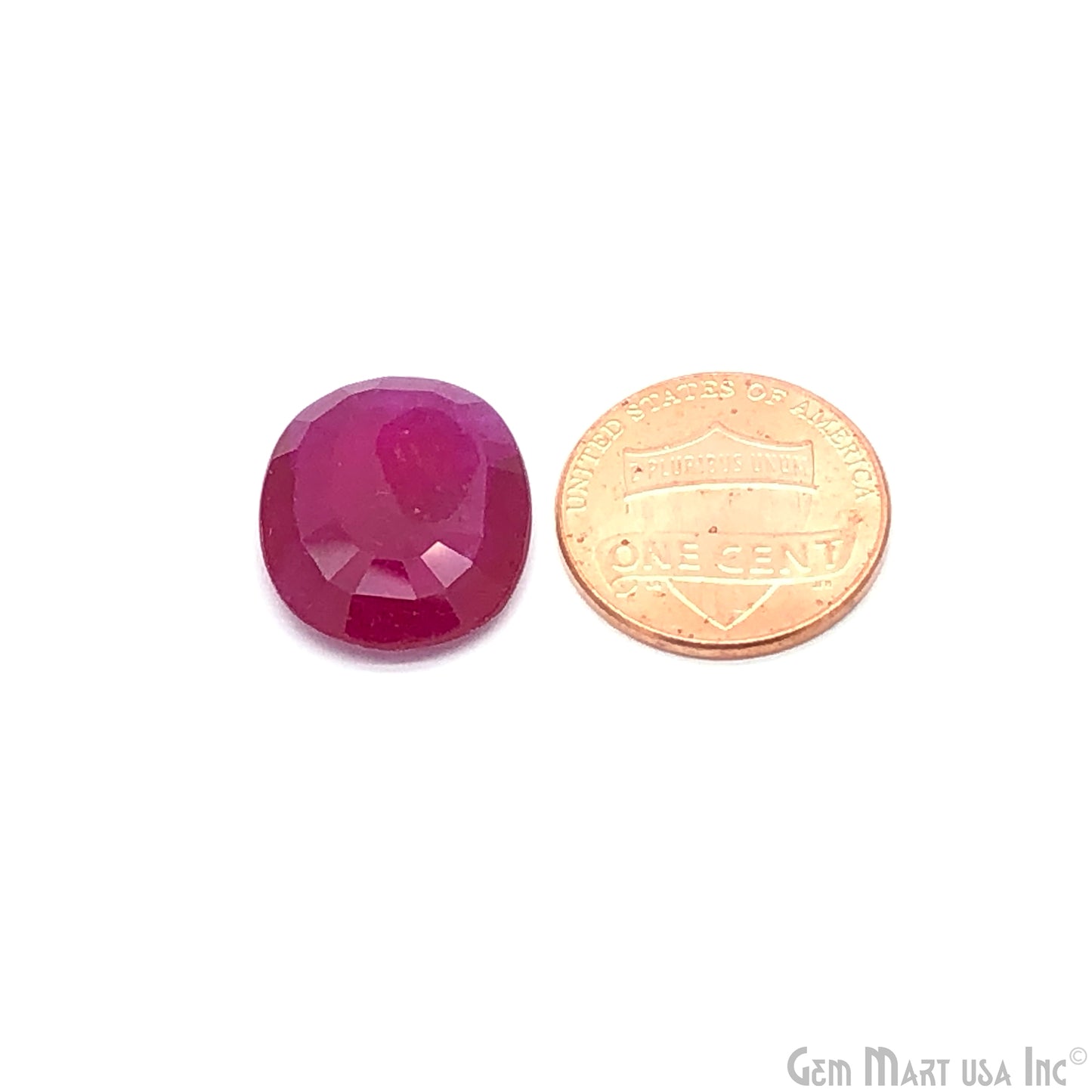 Ruby Oval Gemstone, 5-8mm, 5 Carats, 100% Natural Faceted Loose Gems, July Birthstone