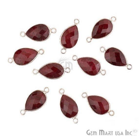 gemstone connector beads, gemstone connector pendant