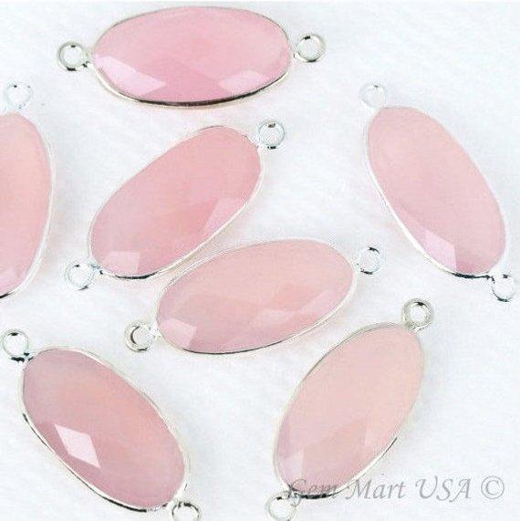 gemstone connector beads, gemstone connector pendant