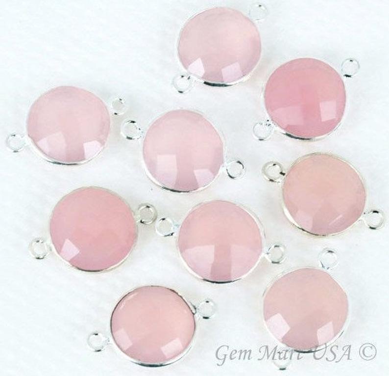 gemstone connector beads, gemstone connector pendant