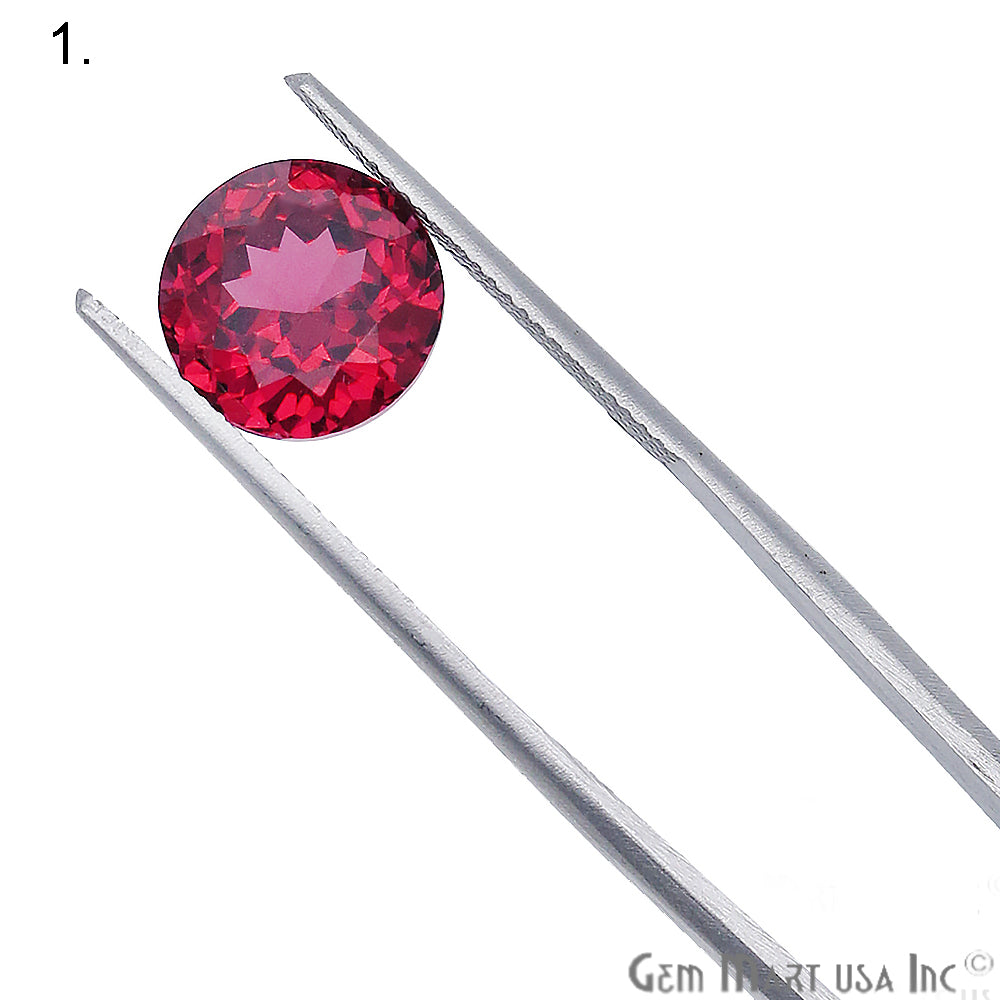 Rhodolite Garnet, Round & Cushion Shape, Loose Gemstone, January Birthstones (RH-0101-0106) - GemMartUSA