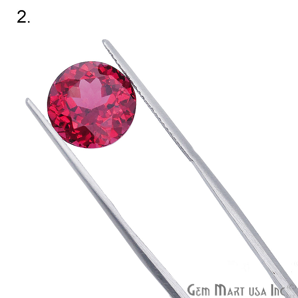 Rhodolite Garnet, Round & Cushion Shape, Loose Gemstone, January Birthstones (RH-0101-0106) - GemMartUSA