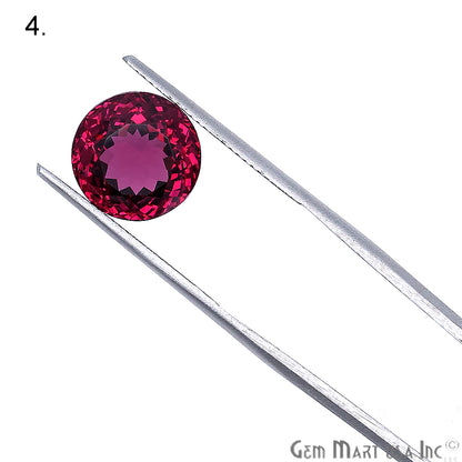 Rhodolite Garnet, Round & Cushion Shape, Loose Gemstone, January Birthstones (RH-0101-0106) - GemMartUSA