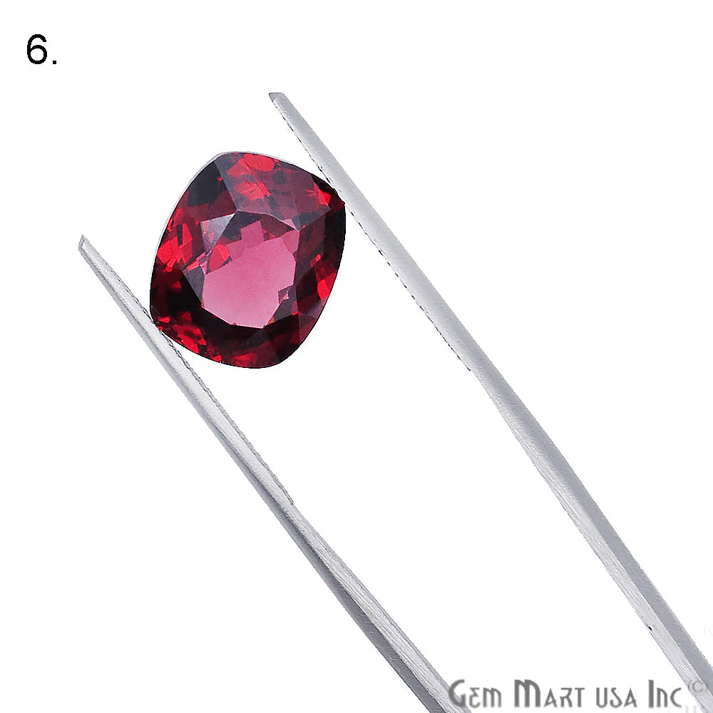 Rhodolite Garnet, Round & Cushion Shape, Loose Gemstone, January Birthstones (RH-0101-0106) - GemMartUSA