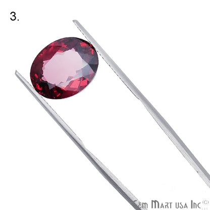 Rhodolite Garnet, Oval Gemstone, Loose Gemstone, January Birthstones (RH-0125-0130) - GemMartUSA