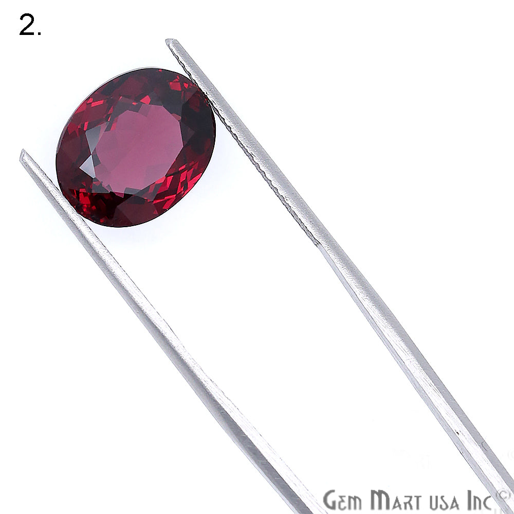 Rhodolite Garnet, Garnet Gemstone, Loose Gemstone, January Birthstones (RH-0161-0166) - GemMartUSA