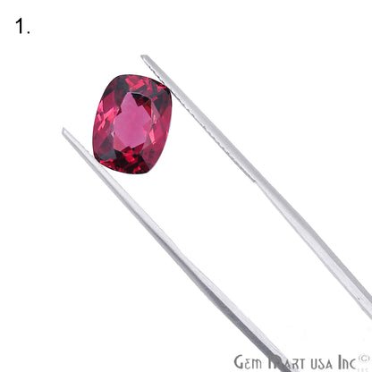 Rhodolite Garnet, Cushion & Oval Gemstone, Loose Gemstone, January Birthstones (RH-0013-0018) - GemMartUSA