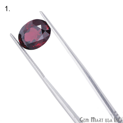 Rhodolite Garnet, Oval Gemstone, Loose Gemstone, January Birthstones (RH-0173-0180) - GemMartUSA