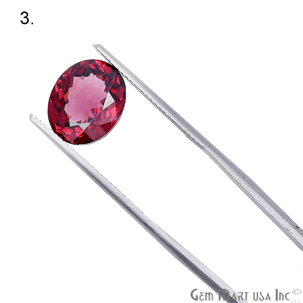 Rhodolite Garnet, Oval Shape, Loose Gemstone, January Birthstones (RH-0049-0054) - GemMartUSA