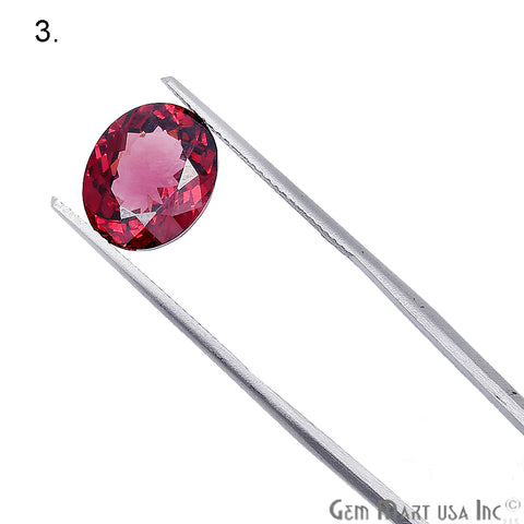 Rhodolite Garnet, Oval Shape, Loose Gemstone, January Birthstones (RH-0049-0054) - GemMartUSA
