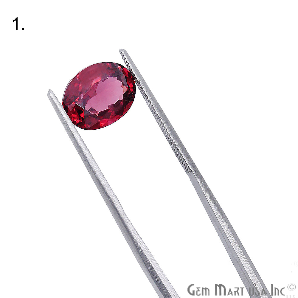 Rhodolite Garnet, Oval Shape, Loose Gemstone, January Birthstones (RH-0055-0060) - GemMartUSA