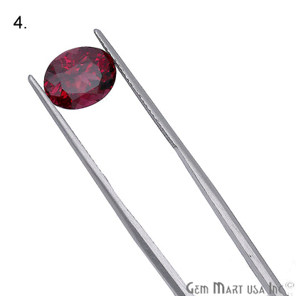 Rhodolite Garnet, Oval Shape, Loose Gemstone, January Birthstones (RH-0055-0060) - GemMartUSA