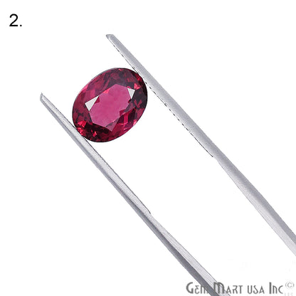 Rhodolite Garnet, Oval Gemstone, Loose Gemstone, January Birthstones (RH-0067-0072) - GemMartUSA