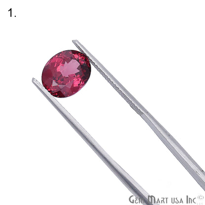 Rhodolite Garnet, Oval Gemstone, Loose Gemstone, January Birthstones (RH-0067-0072) - GemMartUSA