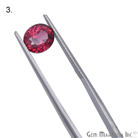 Rhodolite Garnet, Oval Shape, Loose Gemstone, January Birthstones (RH-0079-0084) - GemMartUSA