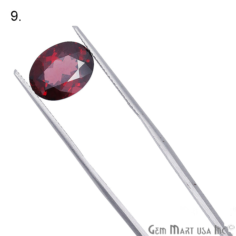 Rhodolite Garnet, Round & Oval Loose Gemstone, January Birthstones (RH-0091-0100) - GemMartUSA