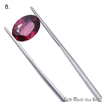 Rhodolite Garnet, Round & Oval Loose Gemstone, January Birthstones (RH-0091-0100) - GemMartUSA